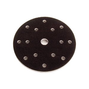 MIRKA 1066 – GRIP FACED INTERFACE PAD WITH 6 HOLES, 6" DIA. 1 / 2" THICK, QTY. 5