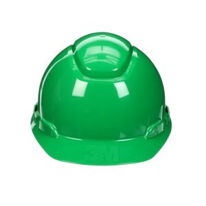 3M™ HARD HAT, H-704R, WITH 4-POINT RATCHET SUSPENSION, GREEN
