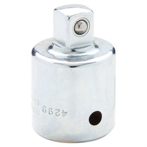GRAY TOOLS 4298 - CHROME ADAPTER, 1 / 2" FEMALE X 3 / 4" MALE
