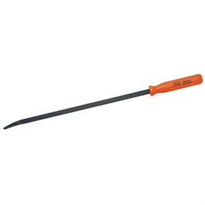GRAY TOOLS 73508 - 8" SCREWDRIVER HANDLE PRY BAR, CURVED BLACK OXIDE FINISH BLADE