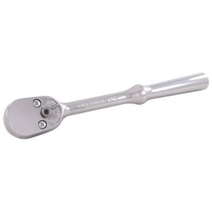 GRAY TOOLS 8720L - 1 / 2" DRIVE 20 TOOTH CHROME, REVERSIBLE RATCHET, 15" LONG