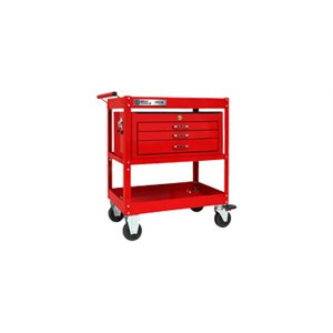 GRAY TOOLS 93515 - PRO+ SERIES UTILITY CART WITH 3 DRAWERS
