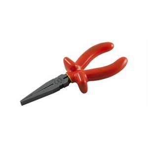GRAY TOOLS B224A-I - FLAT NOSE PLIER, 6-1 / 2" LONG, 2" JAW, 1000V INSULATED