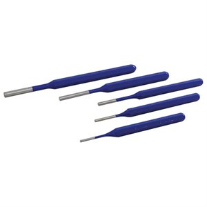 GRAY TOOLS C5PPS - 5 PIECE PIN PUNCH SET