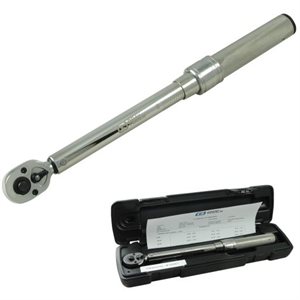GRAY TOOLS MIR250HD - 3 / 8" DRIVE, MICRO ADJUSTABLE TORQUE WRENCH, 30-250 IN. / LBS. CAPACITY