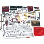 GRAY TOOLS MS1306-A - 296 PIECE COMPLETE AIRCRAFT MAINTENANCE SET, WITH TOP CHEST