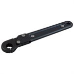 GRAY TOOLS RT18 - 9 / 16" RATCHETING TUBE WRENCH, 12 POINT, BLACK FINISH