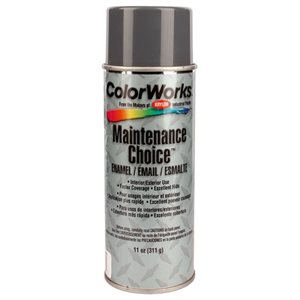 KRYLON CWBK00105 - COLORWORKS™ MAINTENANCE CHOICE™ ENAMEL, GRIS MACHINERIE FONCÉ