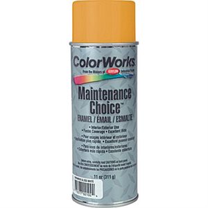 KRYLON CWBK00116 - COLORWORKS™ MAINTENANCE CHOICE™ ENAMEL, ORANGE SÉCURITÉ