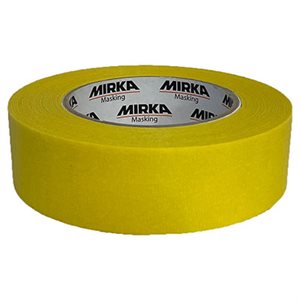 MIRKA 9191253601 – MASKING TAPE 120° YELLOW LINE, 36MMX55M, 24 / PKG.