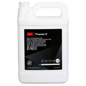 3M 7100075517 – FINESSE-IT™ FINISHING MATERIAL, 13084, EASY CLEAN UP, WHITE, 1 GALLON (3.8 L)