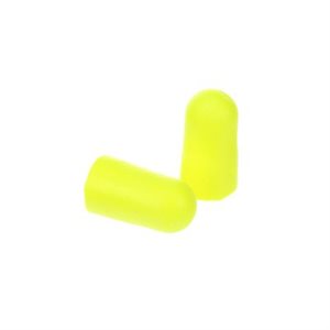 3M 7000127175 – E-A-RSOFT YELLOW NEON EARPLUGS, 312-1251, LARGE, UNCORDED, 2000 PAIRS PER CASE