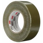 3M 7000049744 – MULTI-PURPOSE DUCT TAPE, 3900, OLIVE, 7.6 MIL (0.19 MM), 1.89 IN X 60 YD (48 MM X 55 M)