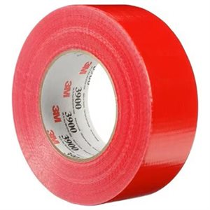 3M 7000144749 – MULTI-PURPOSE DUCT TAPE, 3900, RED, 7.6 MIL (0.19 MM), 1.89 IN X 60 YD (48 MM X 55 M)