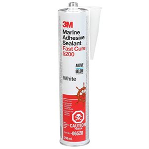 3M 7000120491 – ADHÉSIF MASTIC MARIN DE, 5200, PN06520, BLANC, 1 / 10 GAL