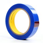 3M 7000049597 – POLYESTER TAPE, 8901, BLUE, 1.0 IN X 72.0 YD X 2.4 MIL (2.5 CM X 65.8 M 0.06 MM)
