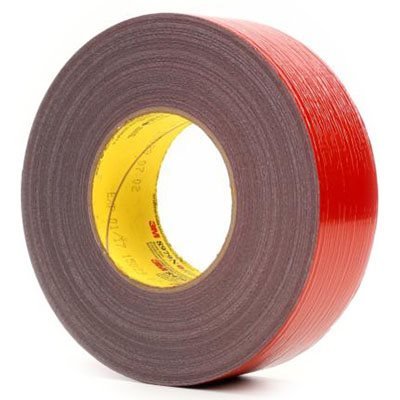 3M 7000049014 – PERFORMANCE PLUS DUCT TAPE, 8979N, NUCLEAR RED, 12.1 MIL (0.31 MM), 1.89 IN X 60 YD (48 MM X 55 M)