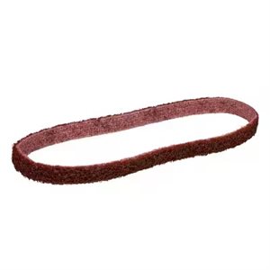 3M 7000028521 – SCOTCH-BRITE™ SURFACE CONDITIONING LOW STRETCH BELT, MED, 3 / 4 IN X 18 IN (1.91 CM X 45.72 CM)