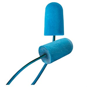 PIP BSF-D – METAL DETECTABLE DISPOSABLE BIO-BASED FOAM CORDED EAR PLUG WITH FOOD PRO BULLET™ BIOSOFT™ TECHNOLOGY, 100 / BOX