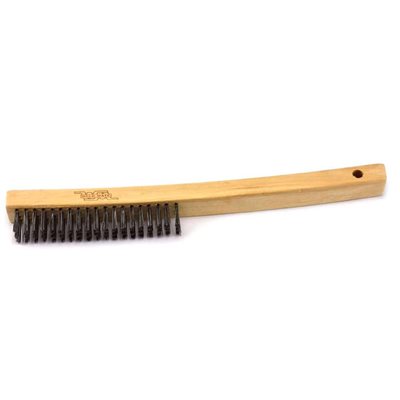 STAINLESS STEEL SCRATCH BRUSHES 7-3 / 4" S / S .006