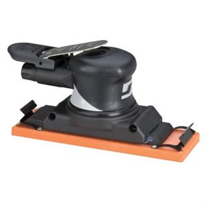DYNABRADE 57407 - 2-3 / 4" W X 8" L (70 MM X 203 MM) DYNALINE SANDER, NON-VACUUM WITH CLIPS