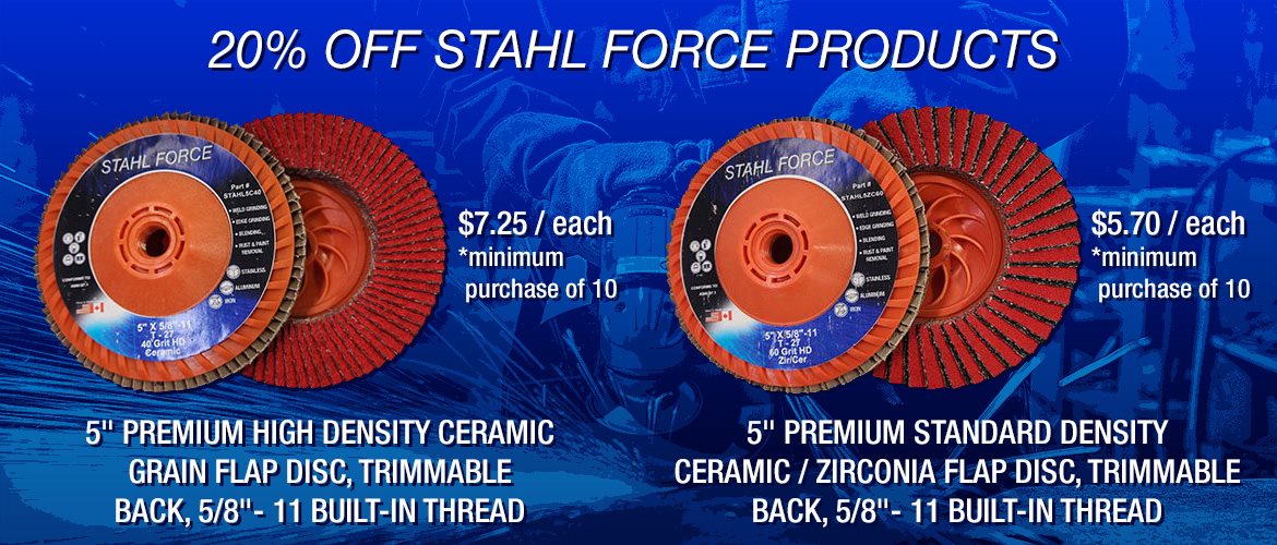 STAHL FORCE promotion - Flap discs